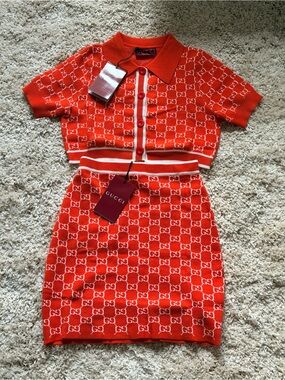 gucci red sweater dress soniabegoniablog on LTK